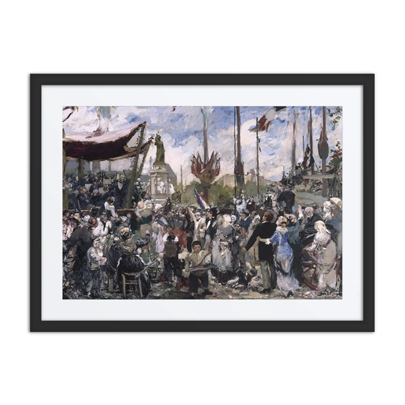 14 Juillet 1880, Inauguration du Monument à la République