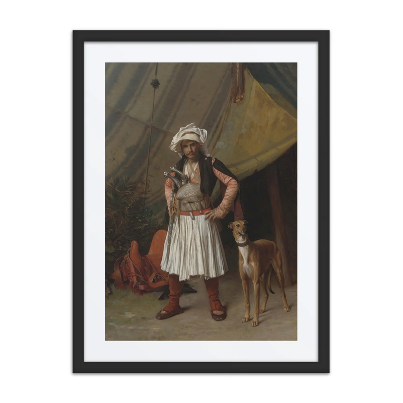 A Bashi-Bazouk and His Dog