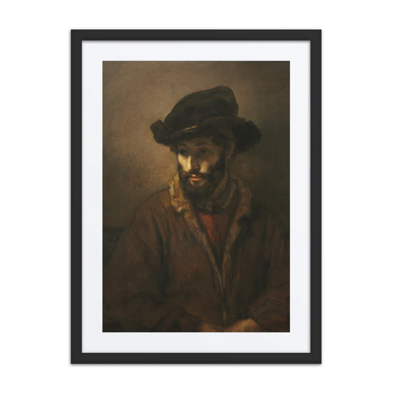 A Bearded Man Wearing a Hat