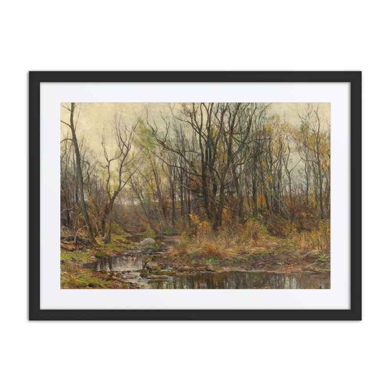 A Berkshire Brook in Autumn
