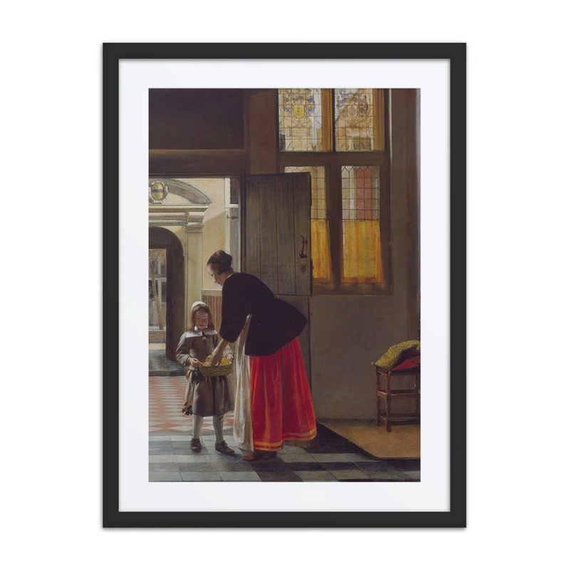 A Boy Bringing Bread