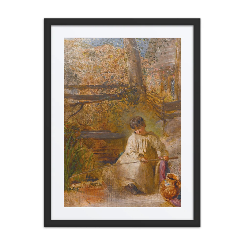 A Boy Fishing