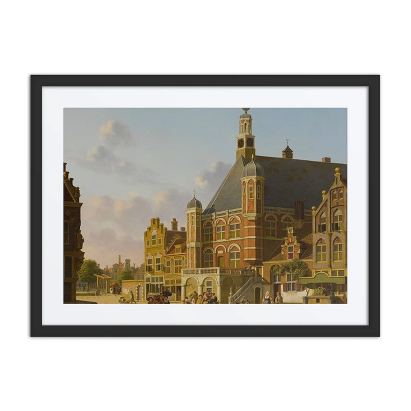 A Busy Town Square, Holland