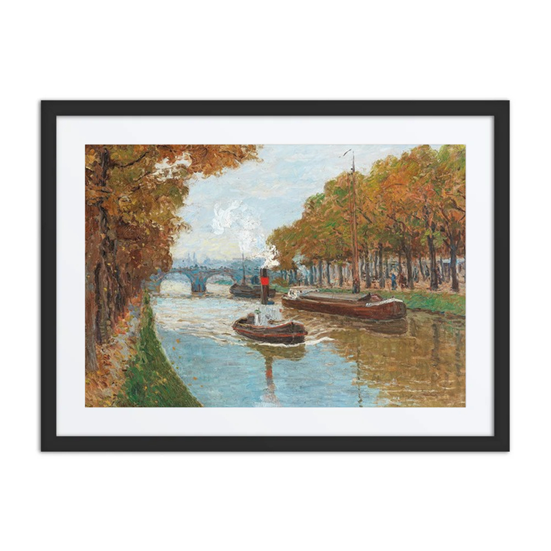 A Canal in Autumn