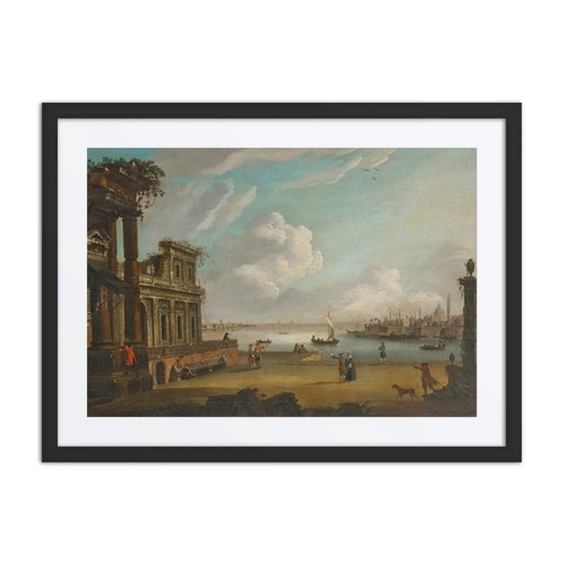 A Capriccio of a Mediterranean Port
