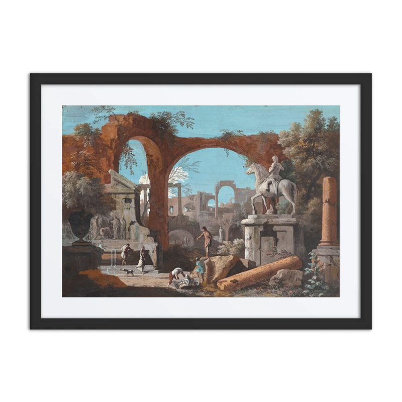 A Capriccio of Roman Ruins