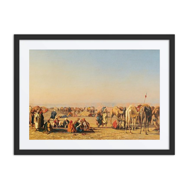 A Caravan Resting