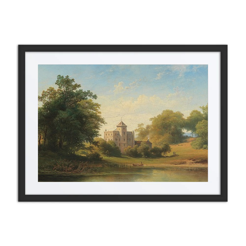 A Castle by a Lake