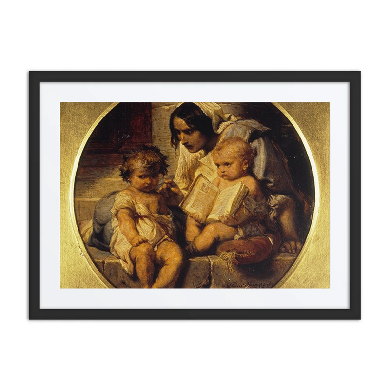 A Child Learning to Read