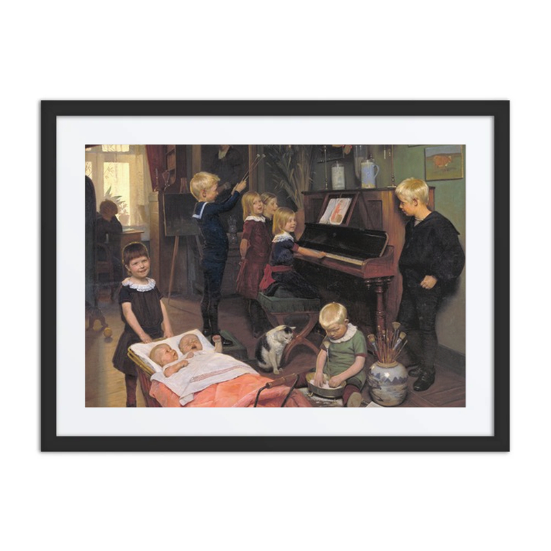 A Concert, the artist’s Children and Their Playmates