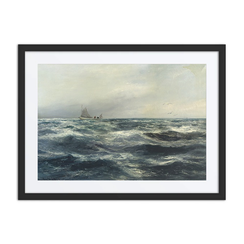 A Cornish Sea and Working Boat