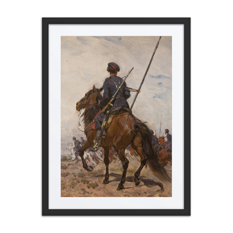 A Cossack on Horseback