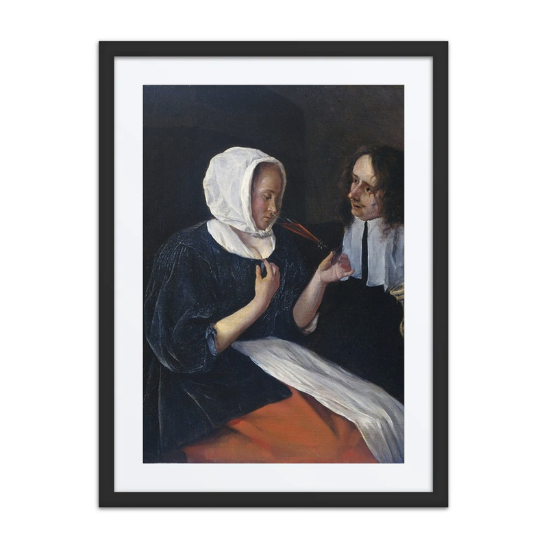 A Couple Drinking