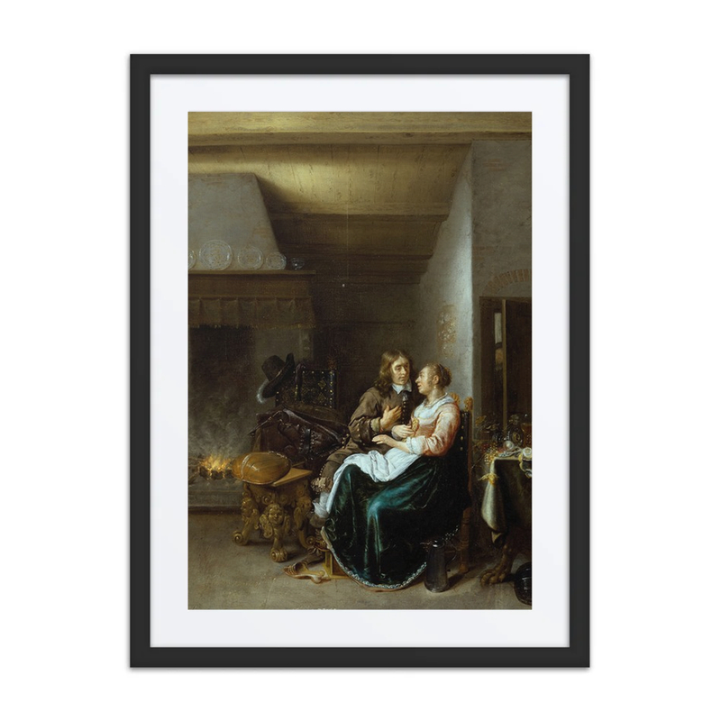 A Couple in an Interior