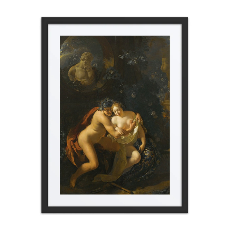 A Couple Making Love in a Park Spied on by Children