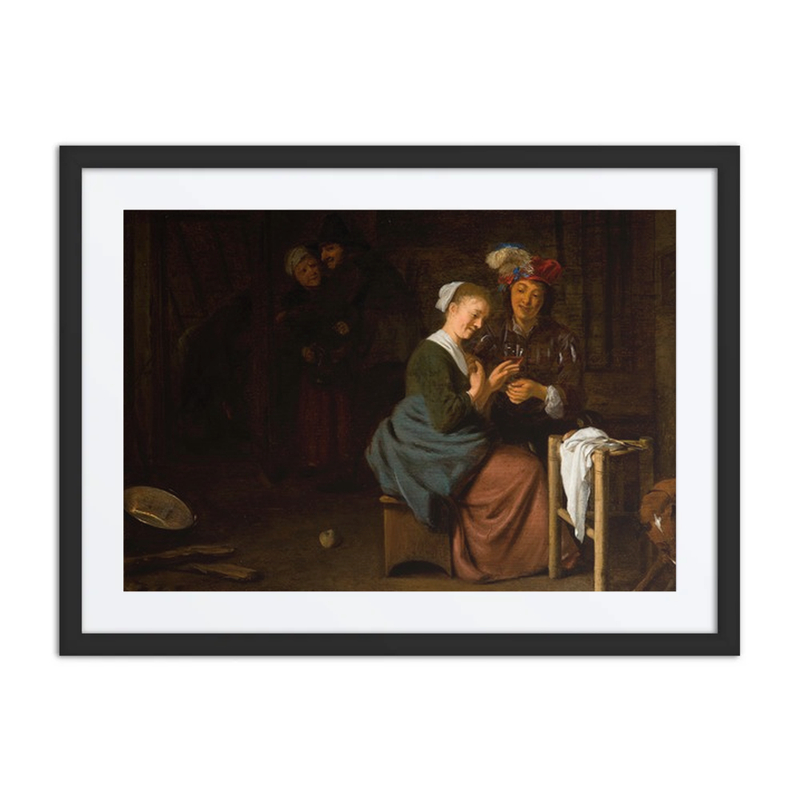 A Courting Scene
