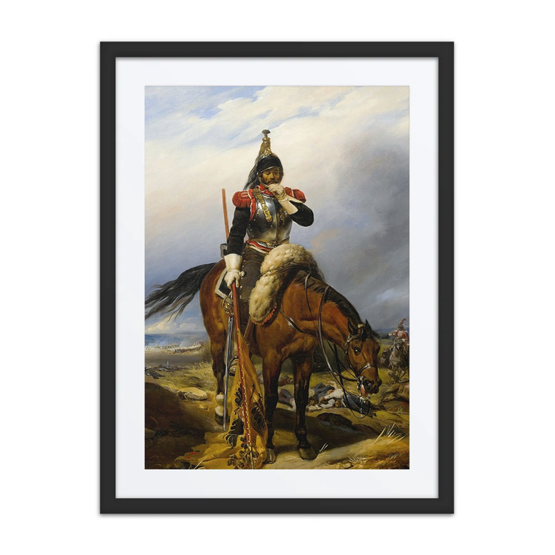 A Cuirassier at Waterloo