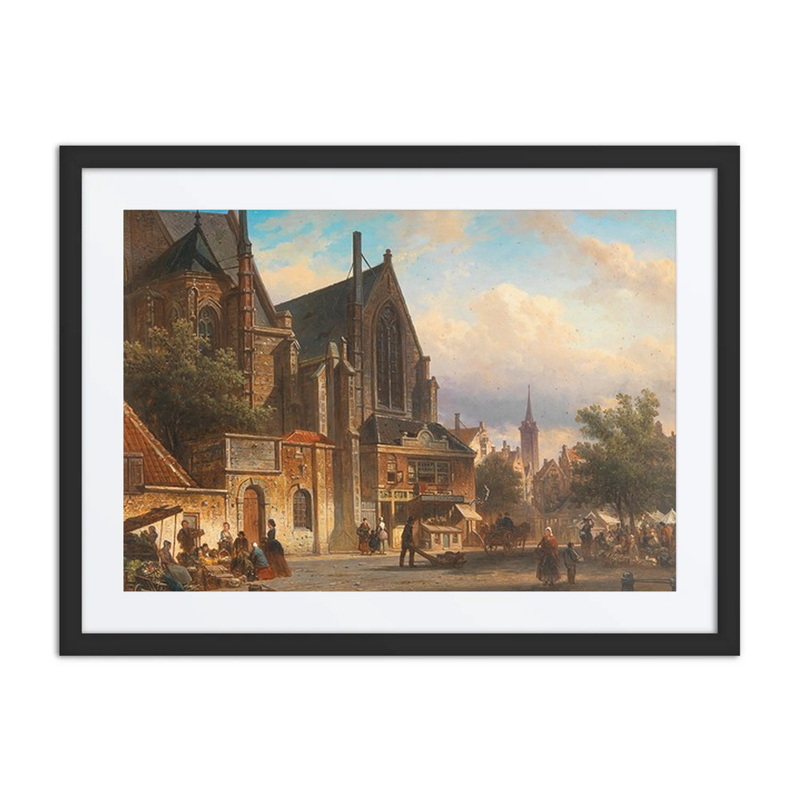 A Dutch Market Scene