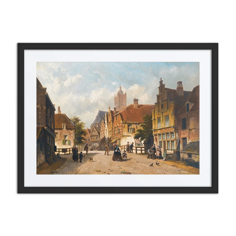 A Dutch Street Scene