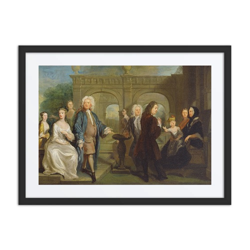 A Family Conversation Piece