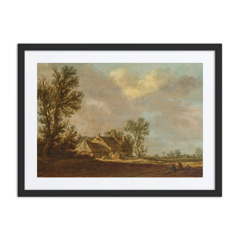 A Farm in a Wooded Landscape