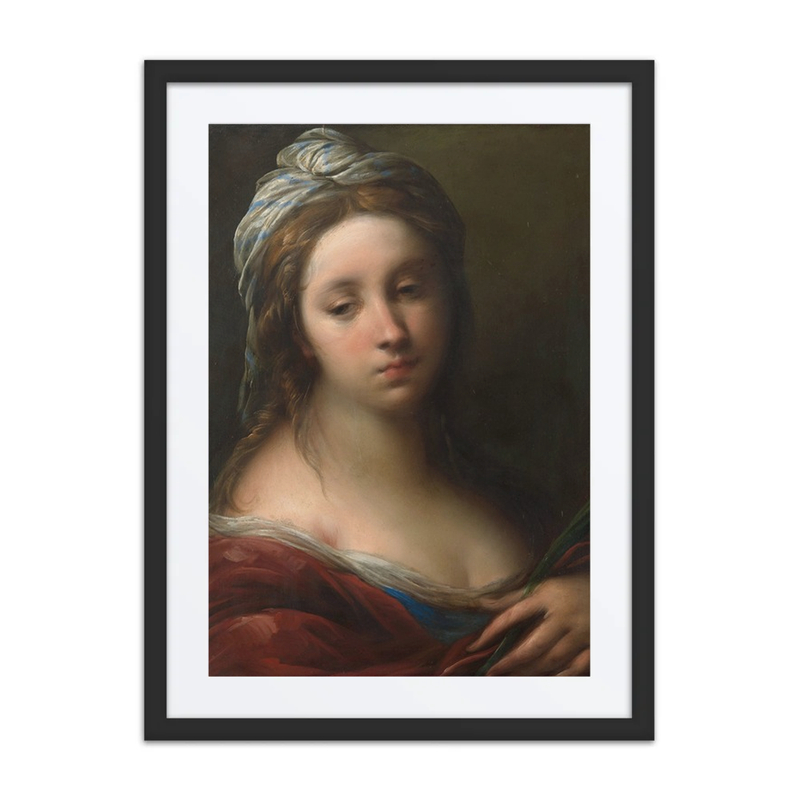 A Female Martyr Saint