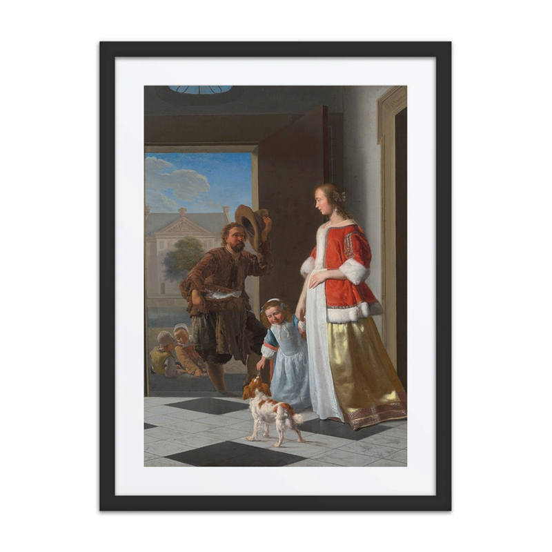 A Fishmonger at the Door