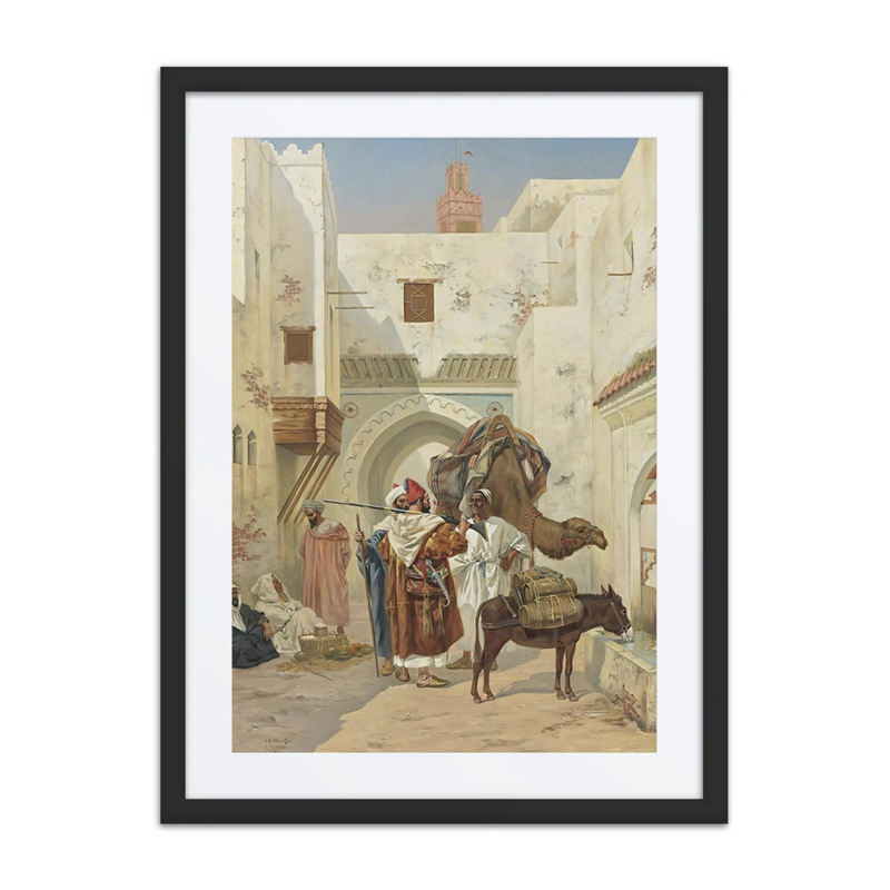 A Gathering Outside the City Walls