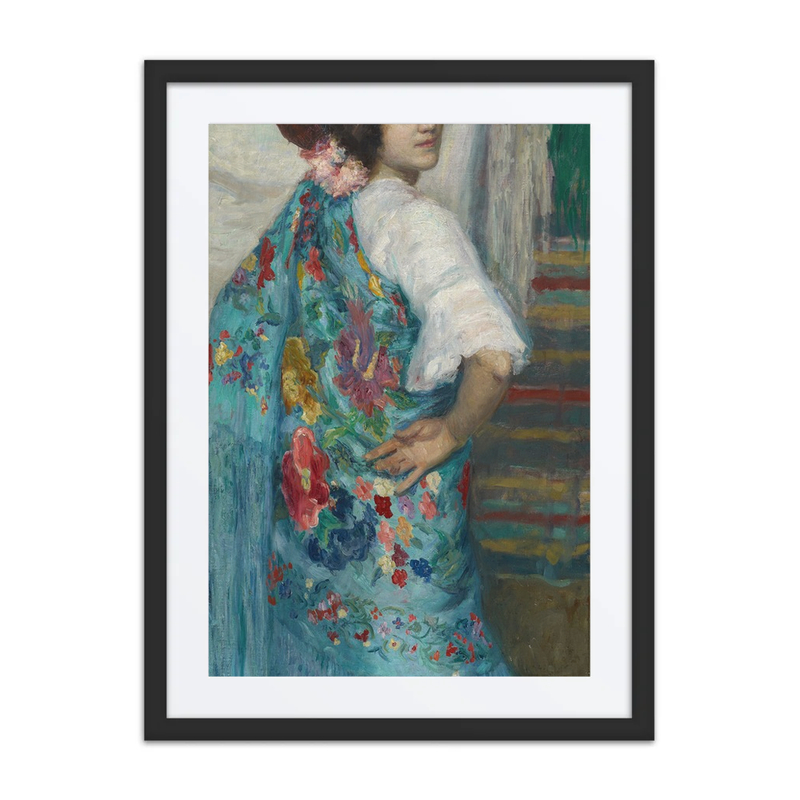 A Girl with Shawl