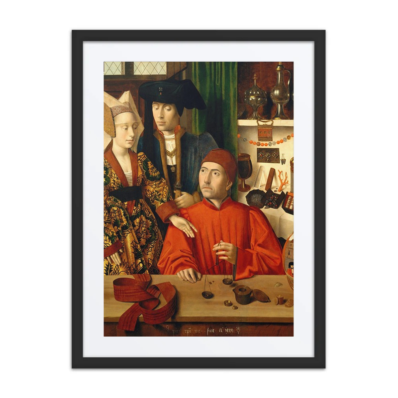 A Goldsmith in His Shop