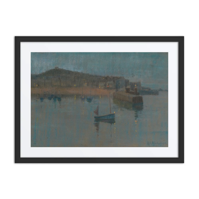 A Harbour View at Dusk