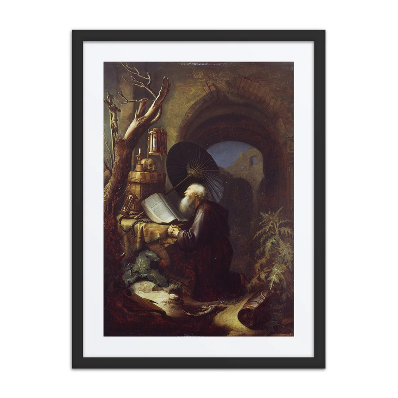A Hermit at Prayer