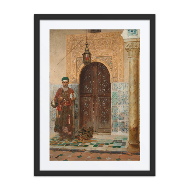 A Holy Man by an Entrance