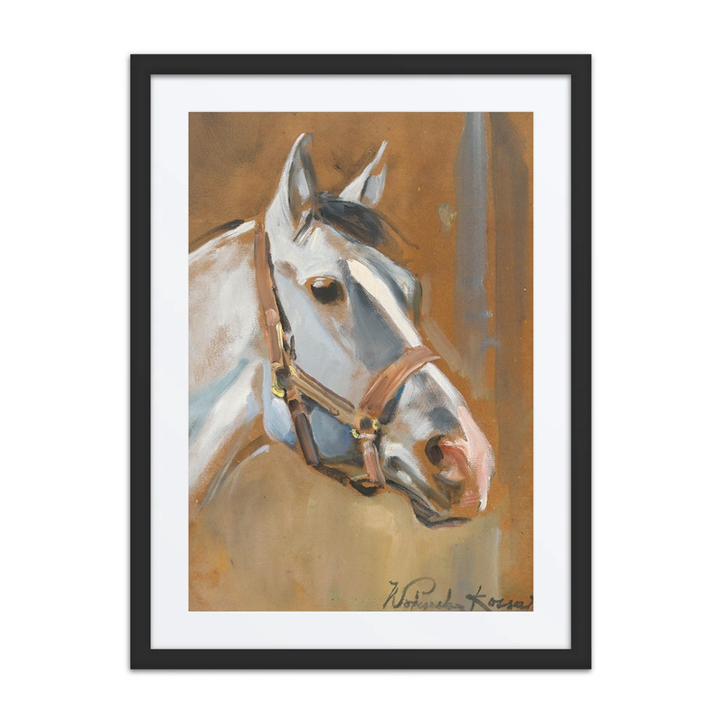 A Horse’s Head in Profile