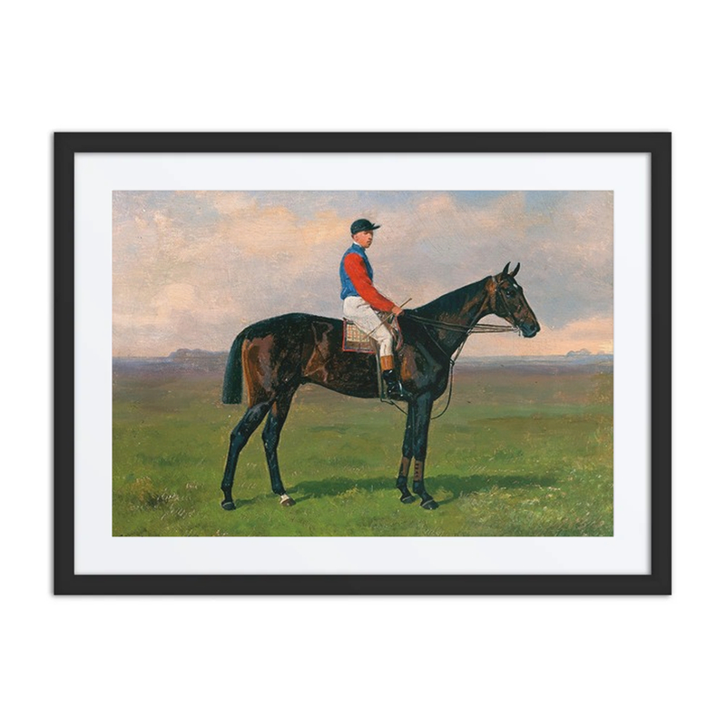 A Jockey on Horseback