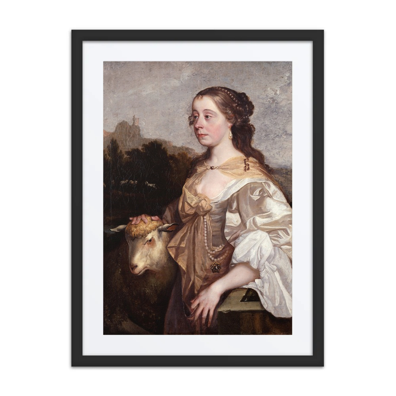 A Lady as a Shepherdess