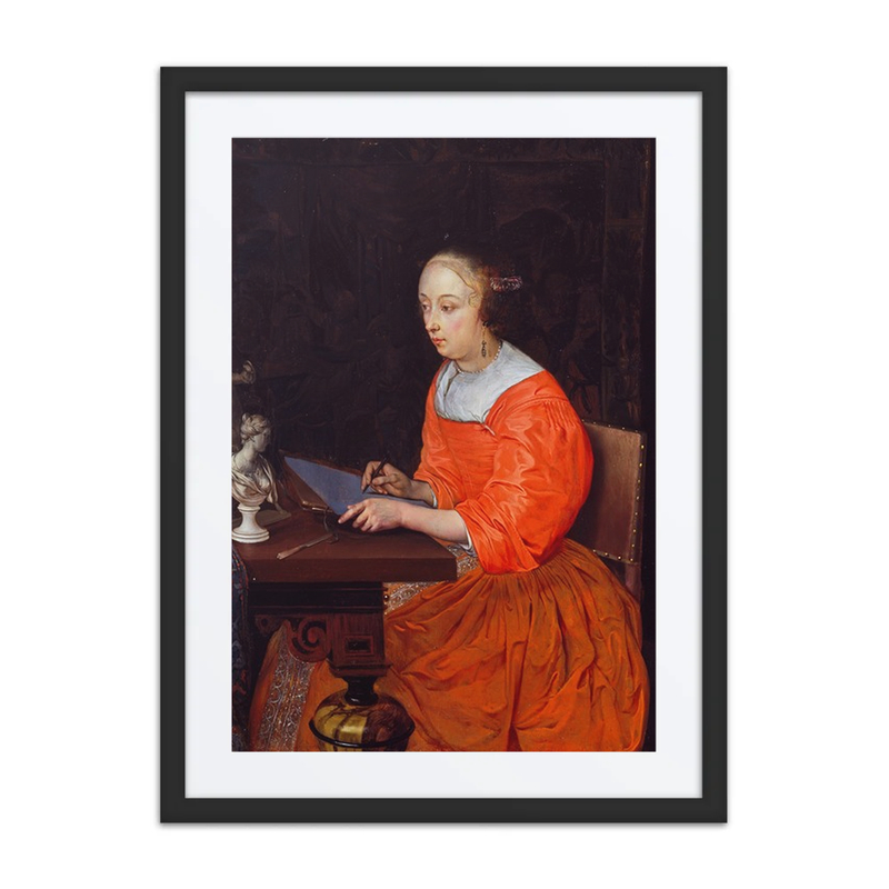 A Lady Drawing