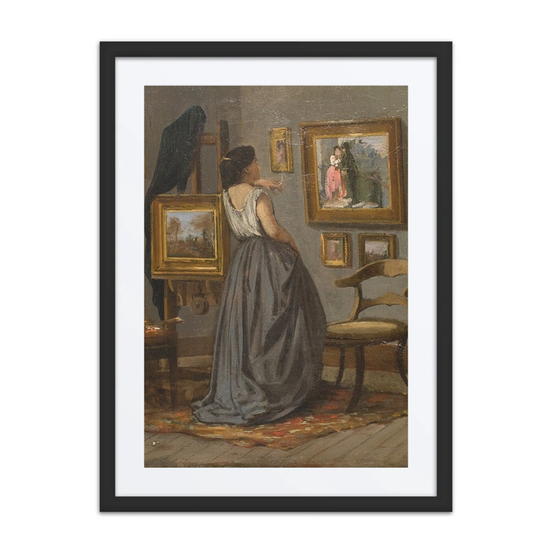 A Lady in the Studio