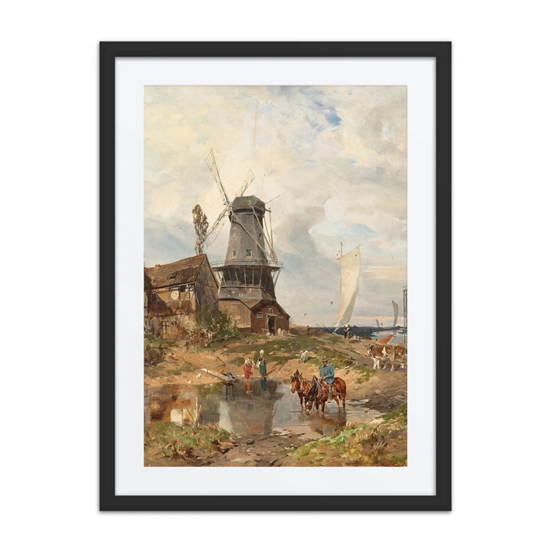 A Landscape with a Mill