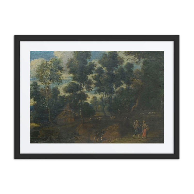 A Landscape with Shepherds on a Path