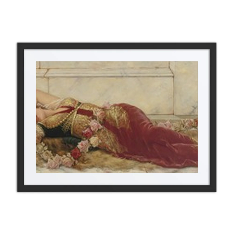 A Languid Harem Beauty