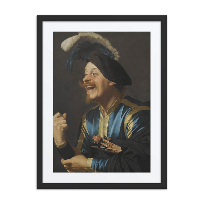 A Laughing Violinist