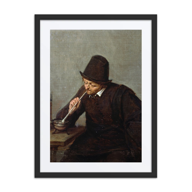 A Man Smoking