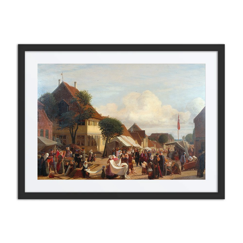 A Market Day in Fredericia