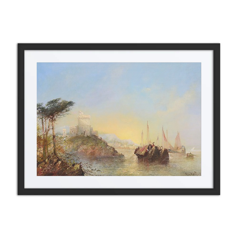 A Mediterranean Coastal Scene