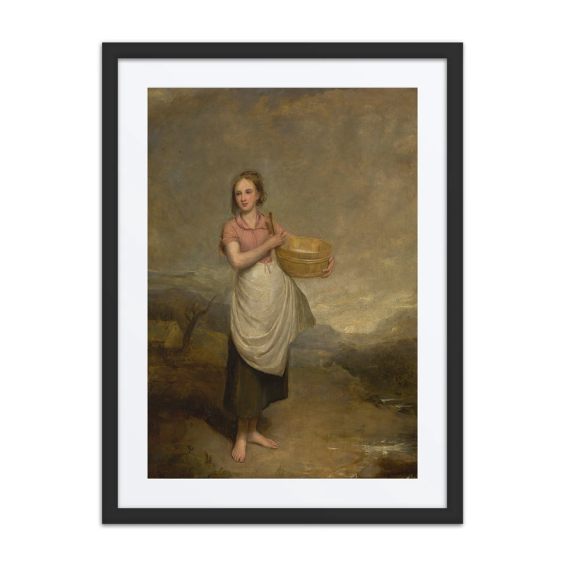 A Milkmaid in a Landscape