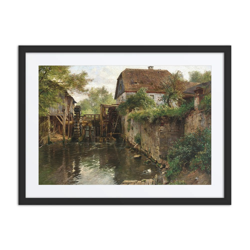 A Mill by a Creek