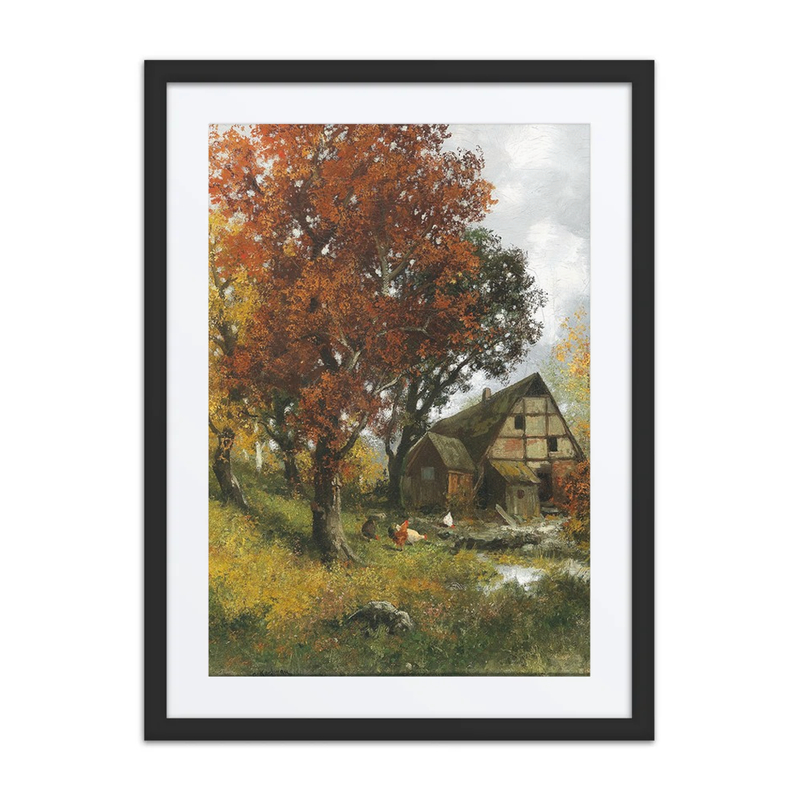 A Mill in Autumn