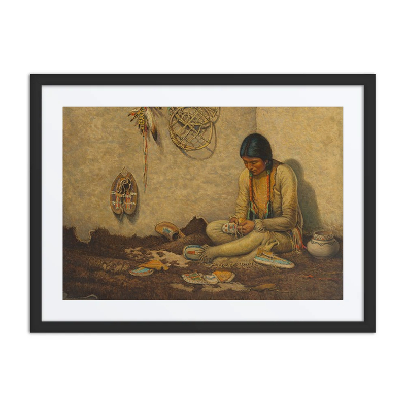A Moccasin Maker