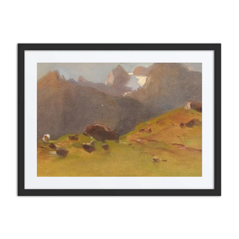 A Mountain Pasture
